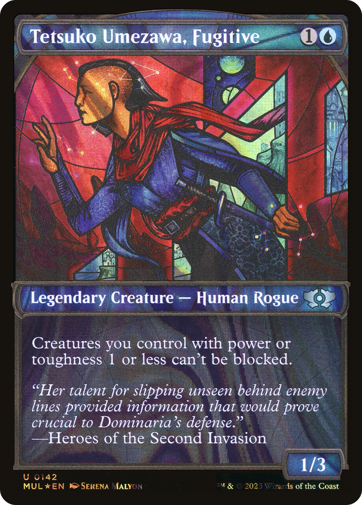 Tetsuko Umezawa, fugitif (Halo Foil) [Légendes multivers] 