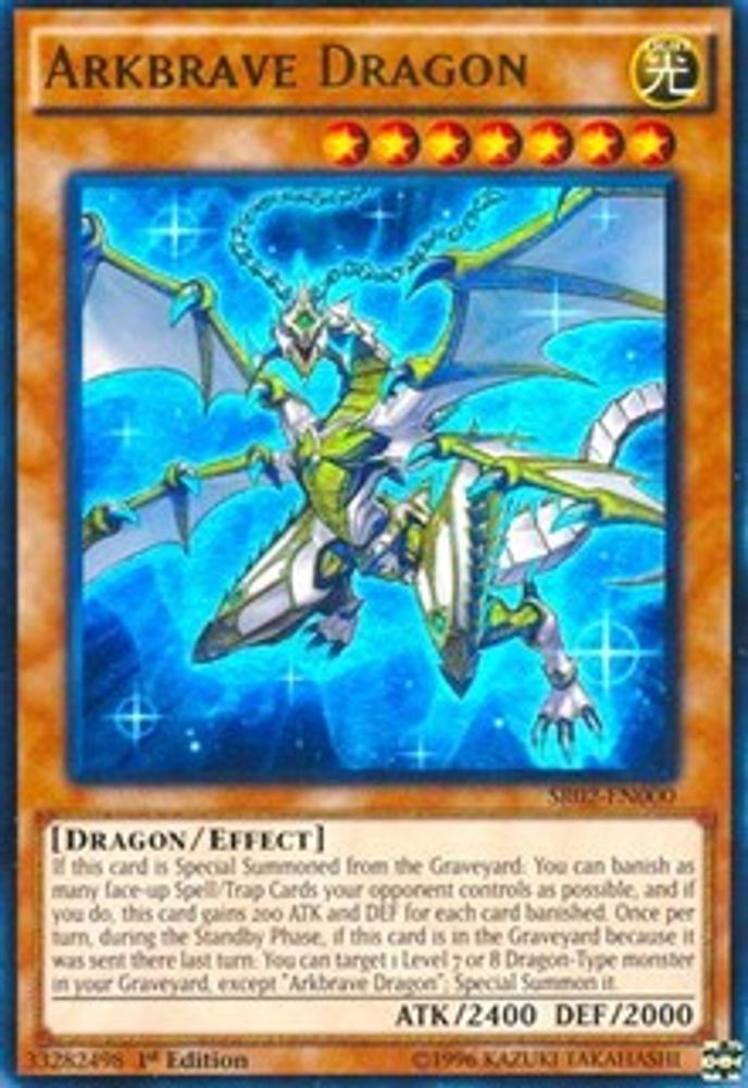Arkbrave Dragon (SR02-EN000) - Ultra Rare