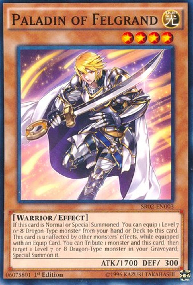 Paladin of Felgrand (SR02-EN003) - Common