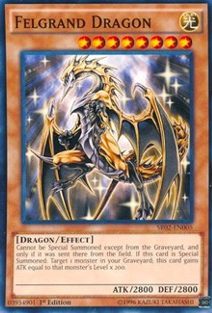 Dragon Felgrand [SR02-EN005] Commun 