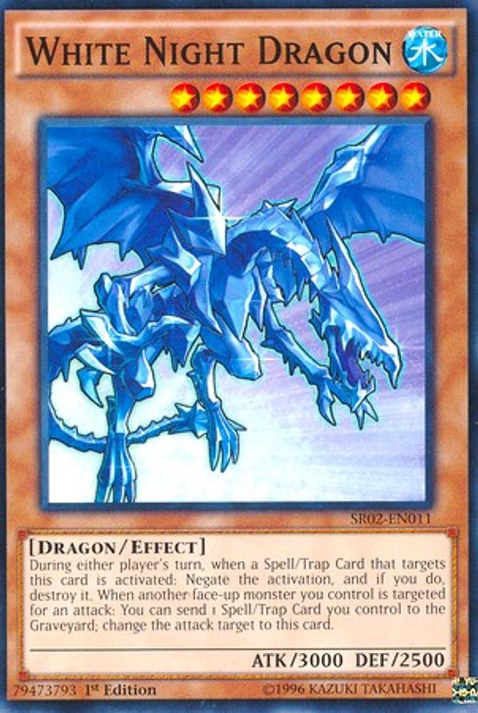 White Night Dragon (SR02-EN011) - Common