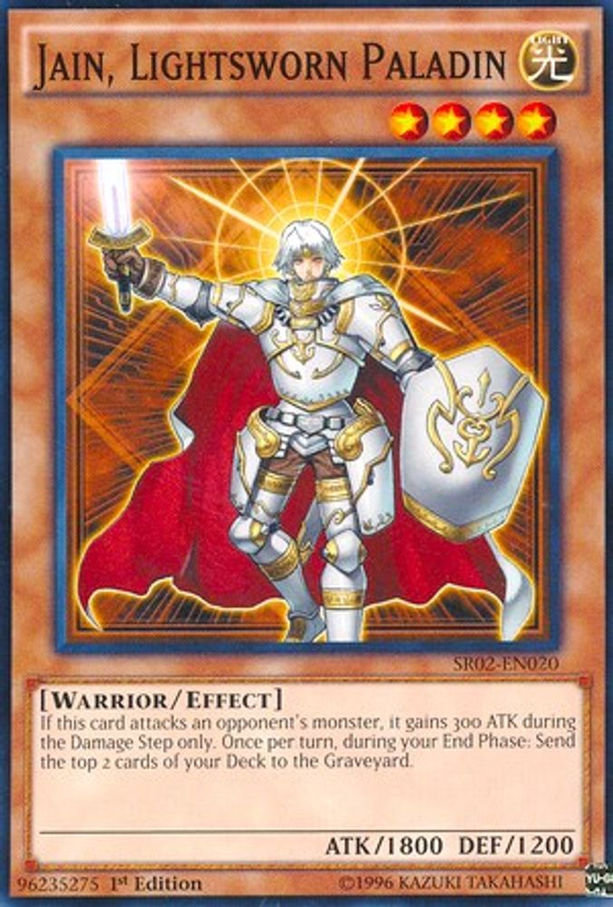 Jain, Paladin Seigneur Lumière [SR02-EN020] Commun 