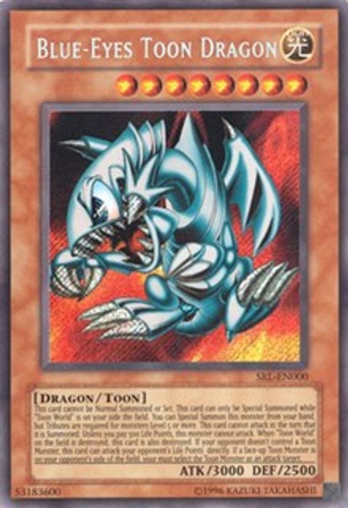 Blue-Eyes Toon Dragon (SRL-EN000) (SRL-EN000) - Secret Rare
