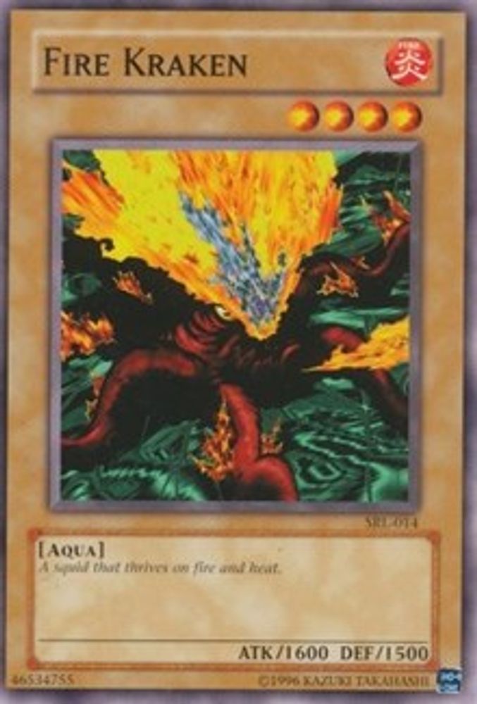 Fire Kraken (SRL-014) - Common