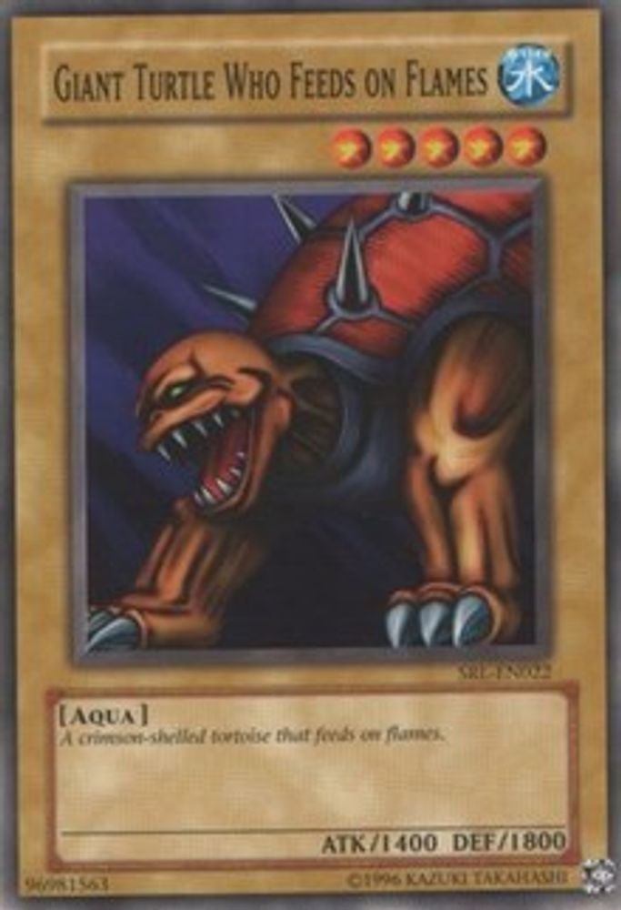 Giant Turtle Who Feeds on Flames (SRL-022) - Common
