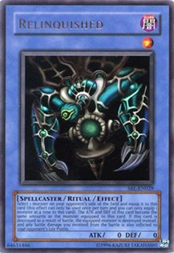Relinquished (SRL-029) - Ultra Rare