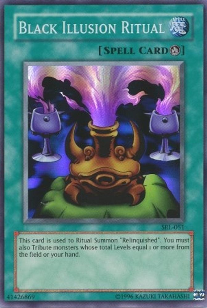 Black Illusion Ritual (SRL-051) - Super Rare