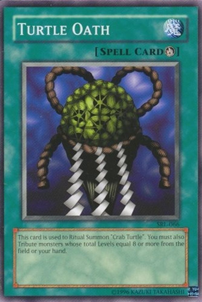 Turtle Oath (SRL-066) - Common