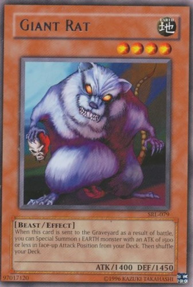 Rat géant [SRL-079] Rare 