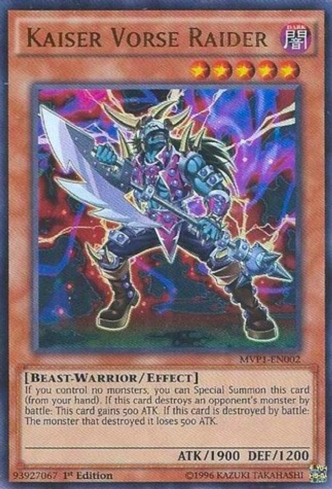 Kaiser Vorse Raider (MVP1-EN002) - Ultra Rare