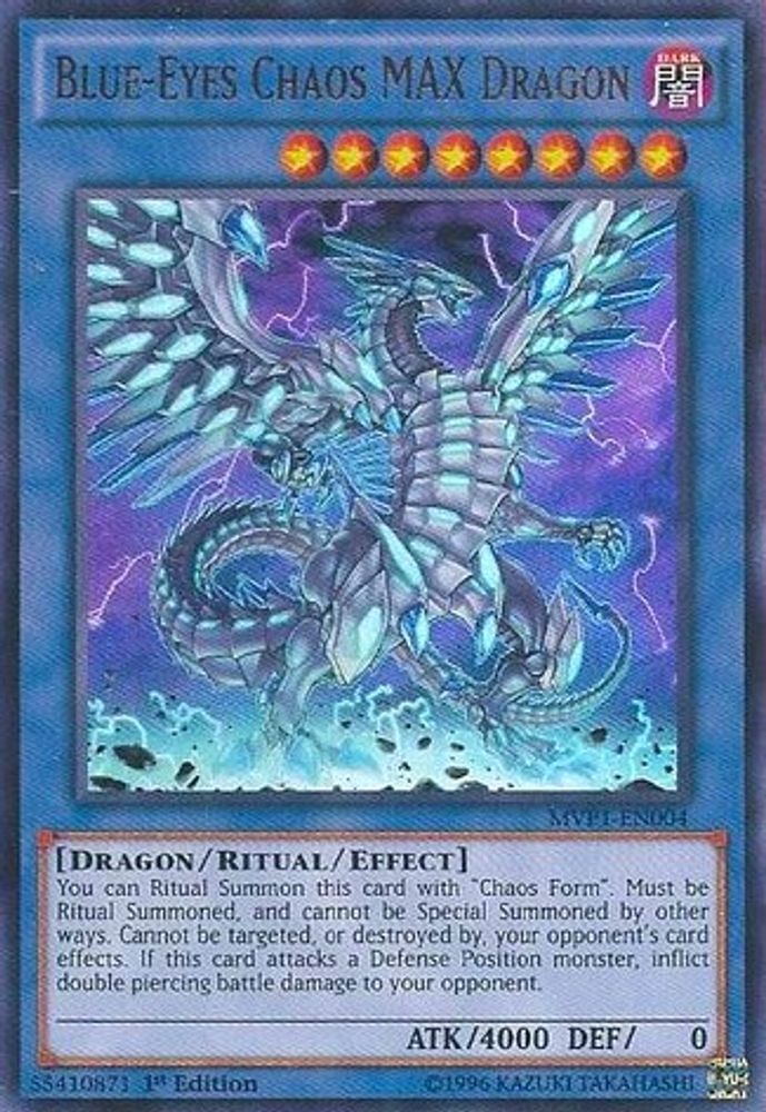Dragon Chaos MAX aux yeux bleus [MVP1-EN004] Ultra Rare 