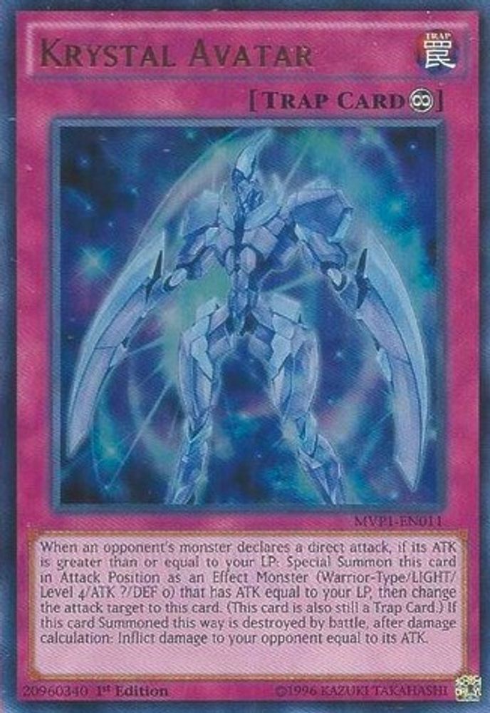 Krystal Avatar (MVP1-EN011) - Ultra Rare