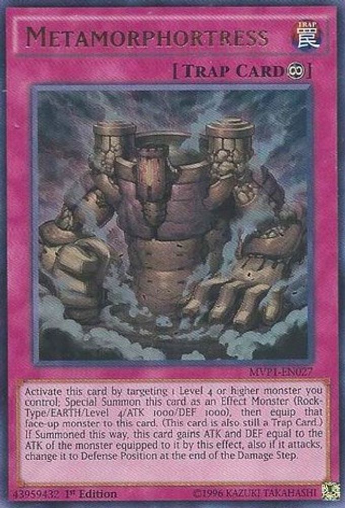 Métamorphorte [MVP1-EN027] Ultra Rare 
