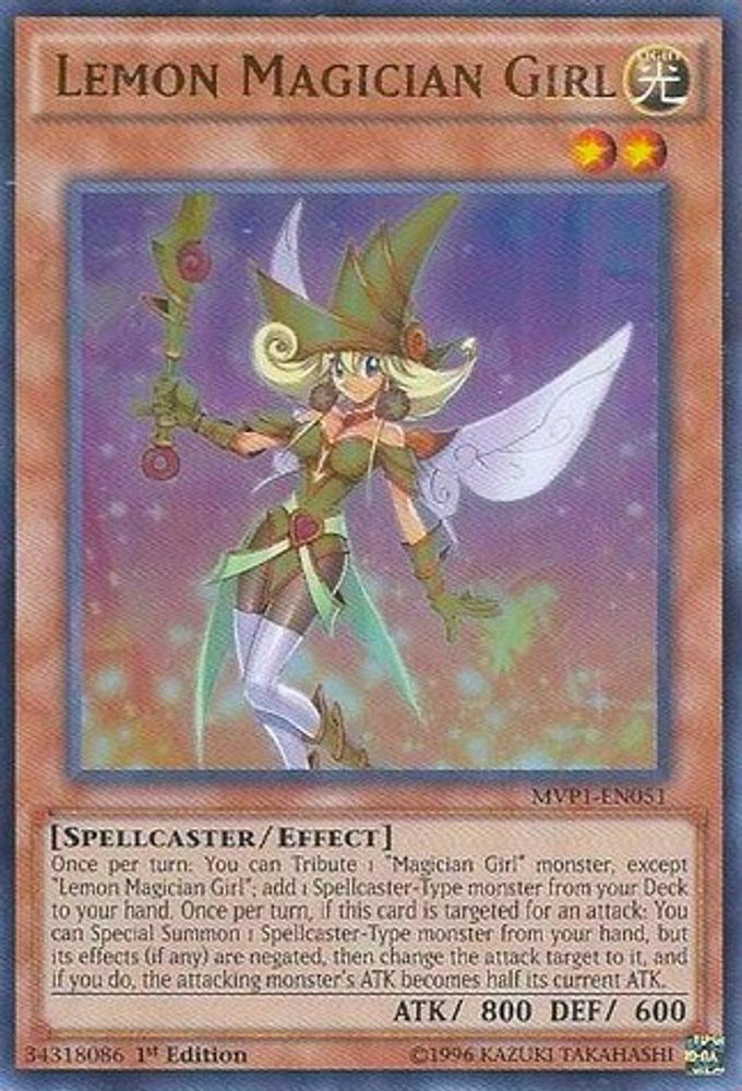 Fille magicienne citronnée [MVP1-EN051] Ultra Rare 