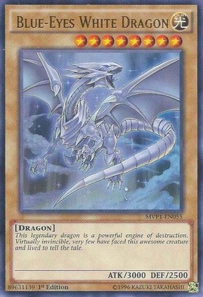 Blue-Eyes White Dragon (MVP1-EN055) - Ultra Rare