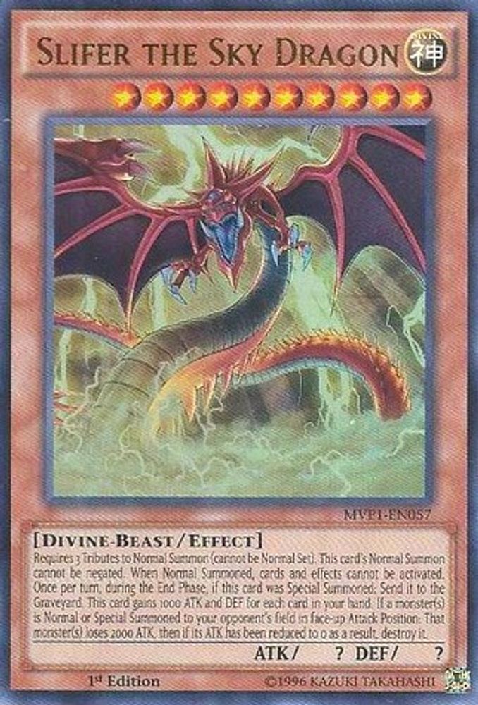 Slifer the Sky Dragon (MVP1-EN057) - Ultra Rare