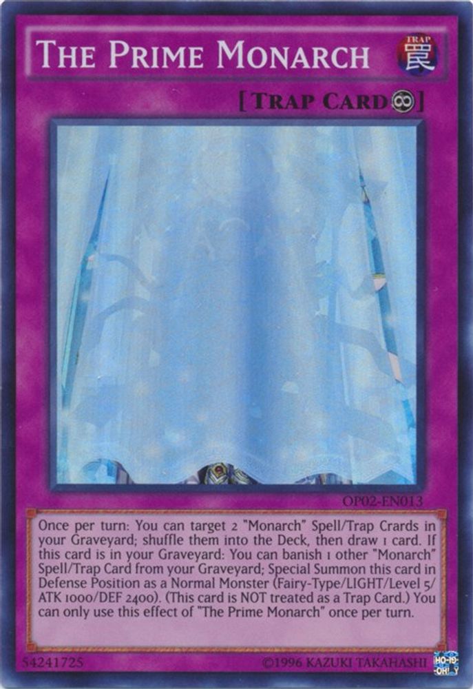 Le Premier Monarque [OP02-EN013] Super Rare 