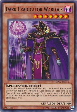 Démoniste Dark Eradicator [OP02-EN016] Commun 