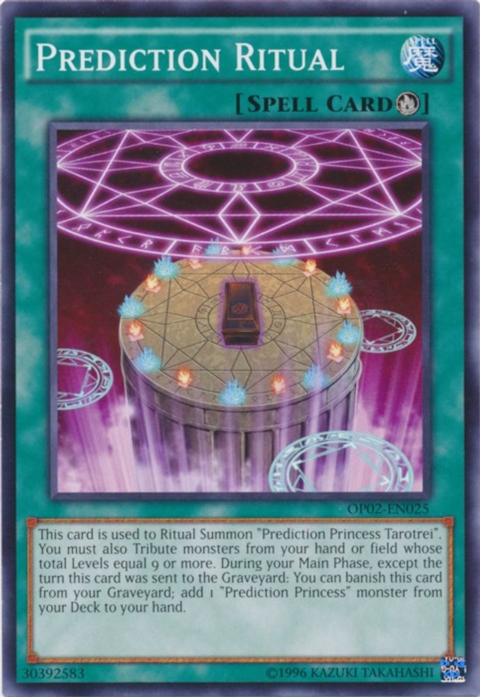 Prediction Ritual (OP02-EN025) - Common