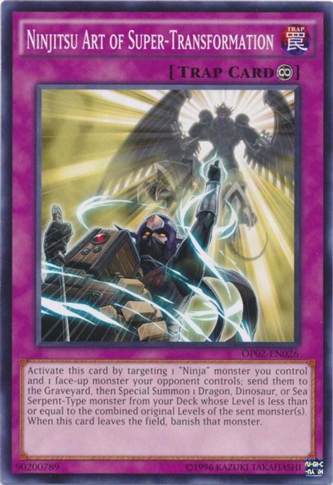 Ninjitsu Art de Super-Transformation [OP02-EN026] Commun 
