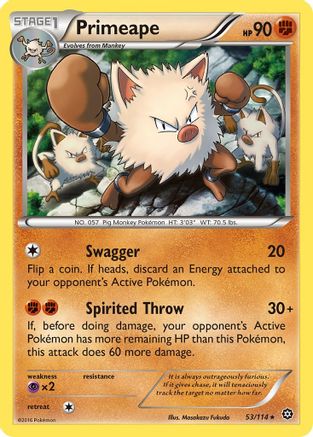 Primeape  - Rare