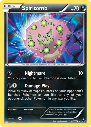 Spiritomb 062  - Rare