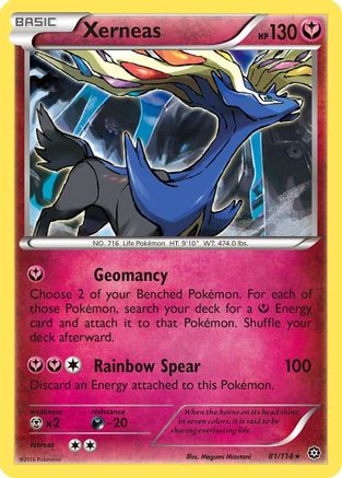 Xerneas 081  - Holofoil - Holo Rare