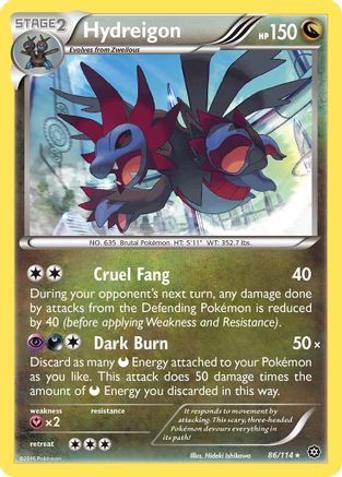 Hydreigon 086  - Holofoil - Holo Rare