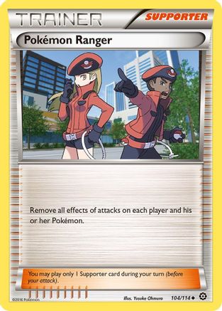 Pokémon Ranger (104/114) [XY : Siège Steam] 