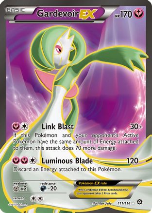 Gardevoir EX (111/114) [XY : Siège à vapeur] 