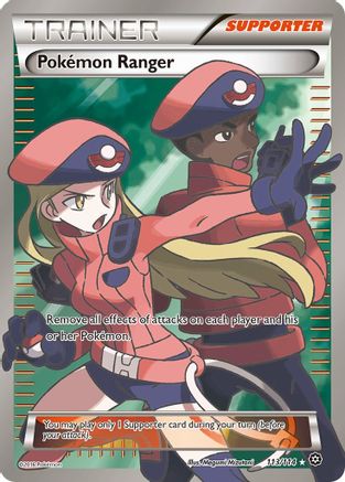 Pokemon Ranger (Full Art) 113  - Holofoil - Ultra Rare