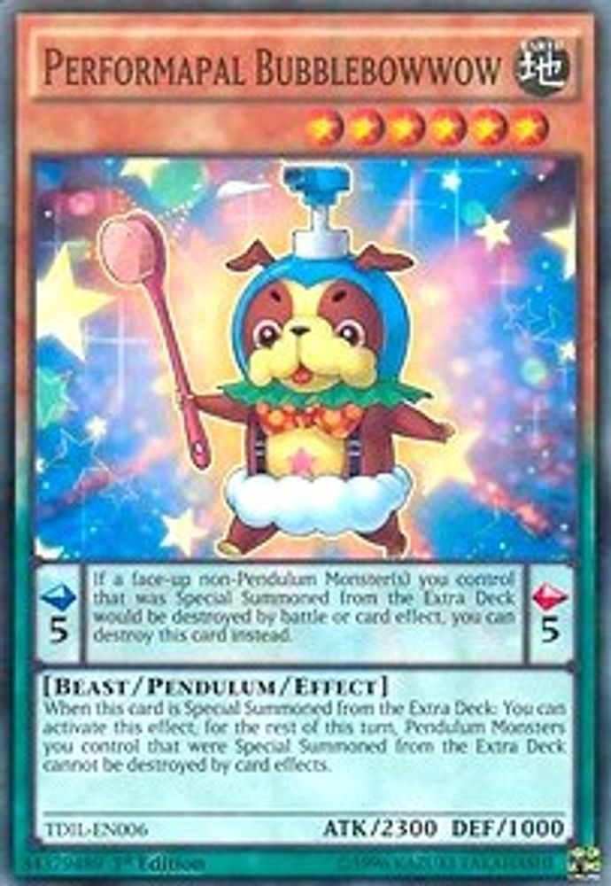 Performapal Bubblebowwow (TDIL-EN006) - Common