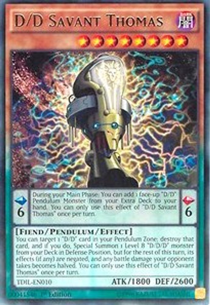 D/D Savant Thomas (TDIL-EN010) - Rare