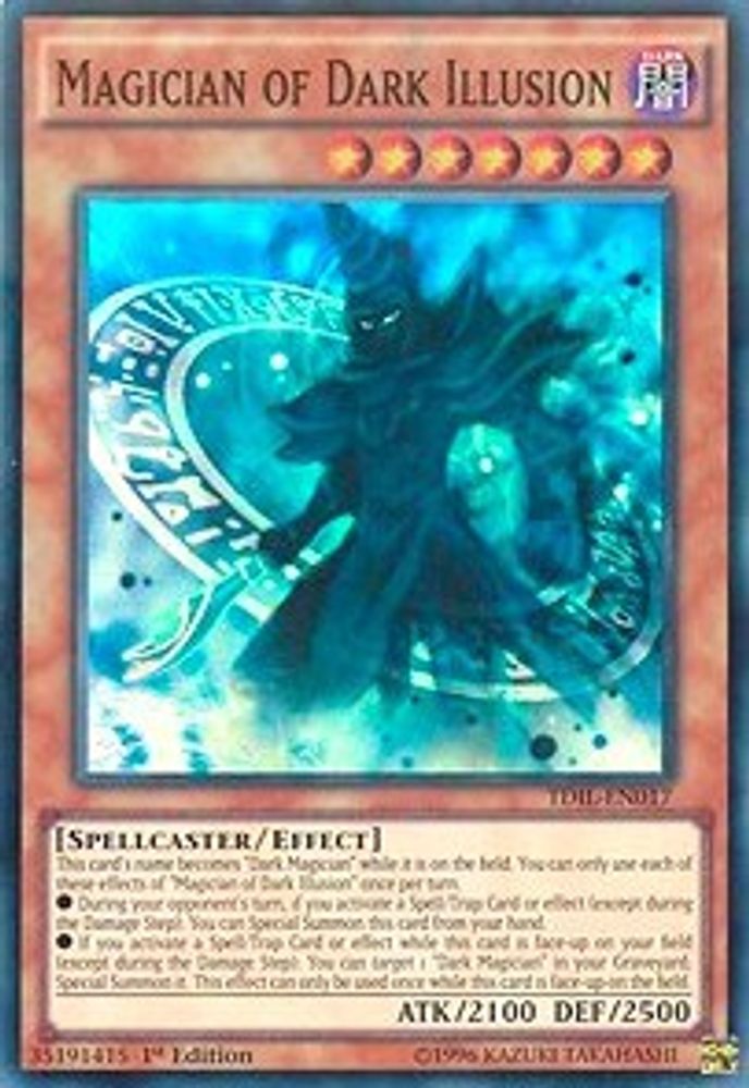 Magician of Dark Illusion (TDIL-EN017) - Super Rare