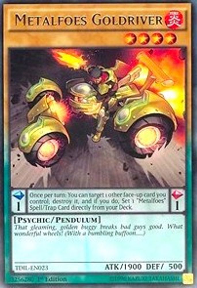 Metalfoes Goldriver [TDIL-EN023] Rare 