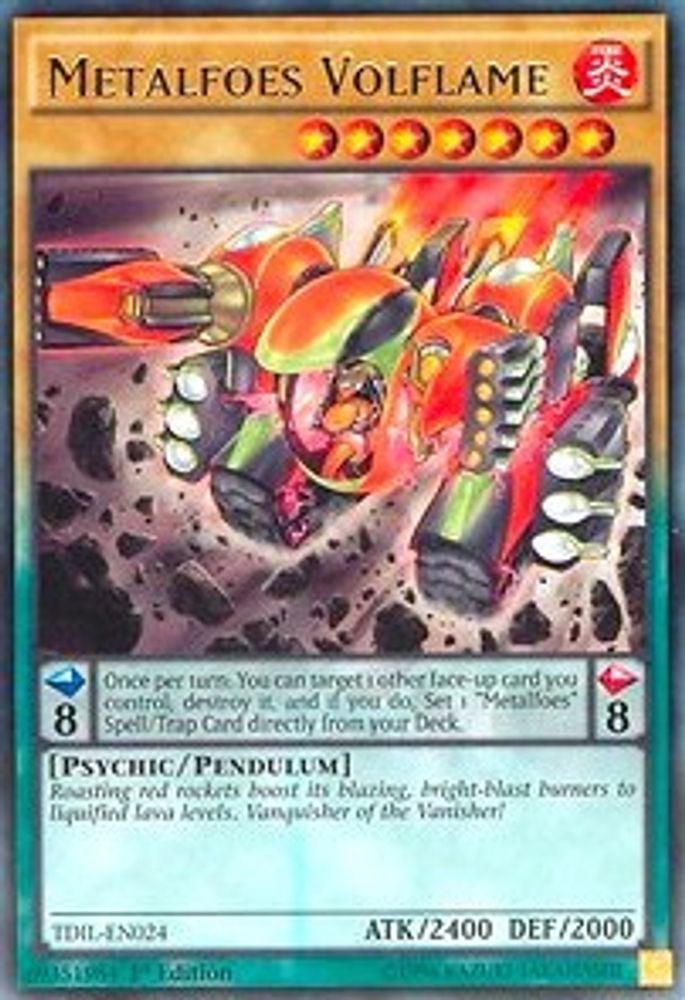 Metalfoes Volflame (TDIL-EN024) - Rare