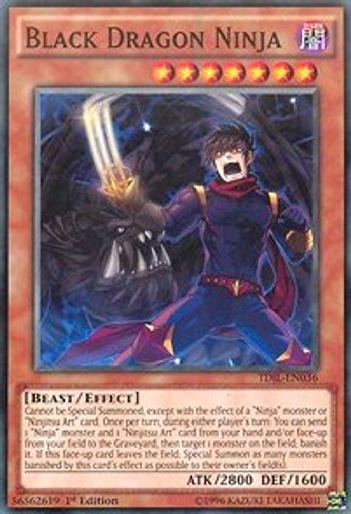 Black Dragon Ninja (TDIL-EN036) - Common