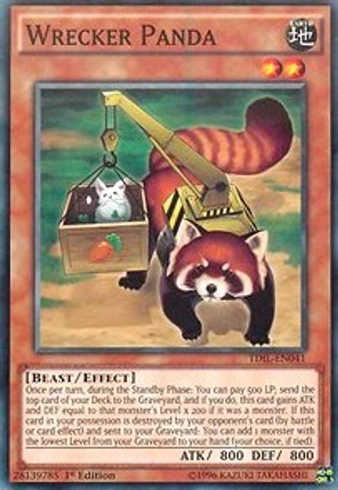 Wrecker Panda (TDIL-EN041) - Common