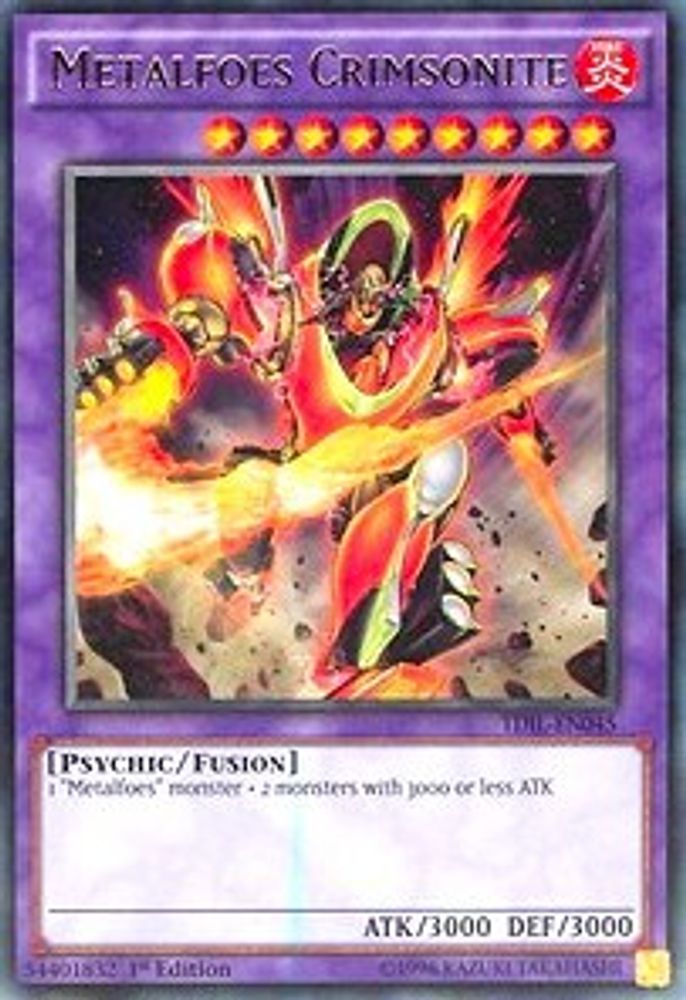 Metalfoes Crimsonite (TDIL-EN045) - Rare