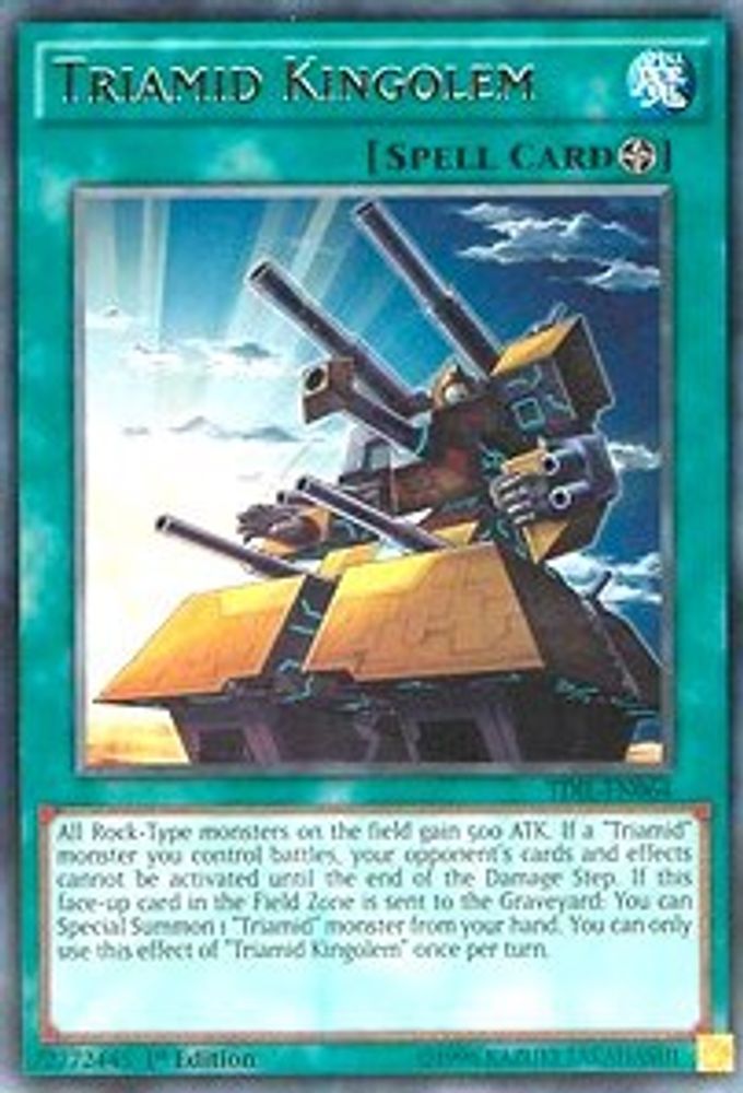 Triamid Kingolem (TDIL-EN064) - Rare