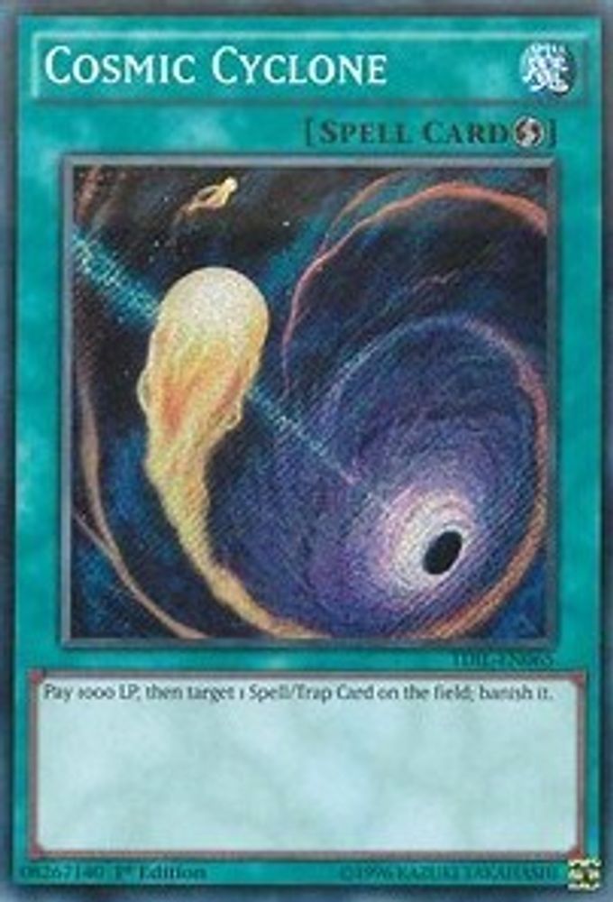 Cosmic Cyclone (TDIL-EN065) - Secret Rare