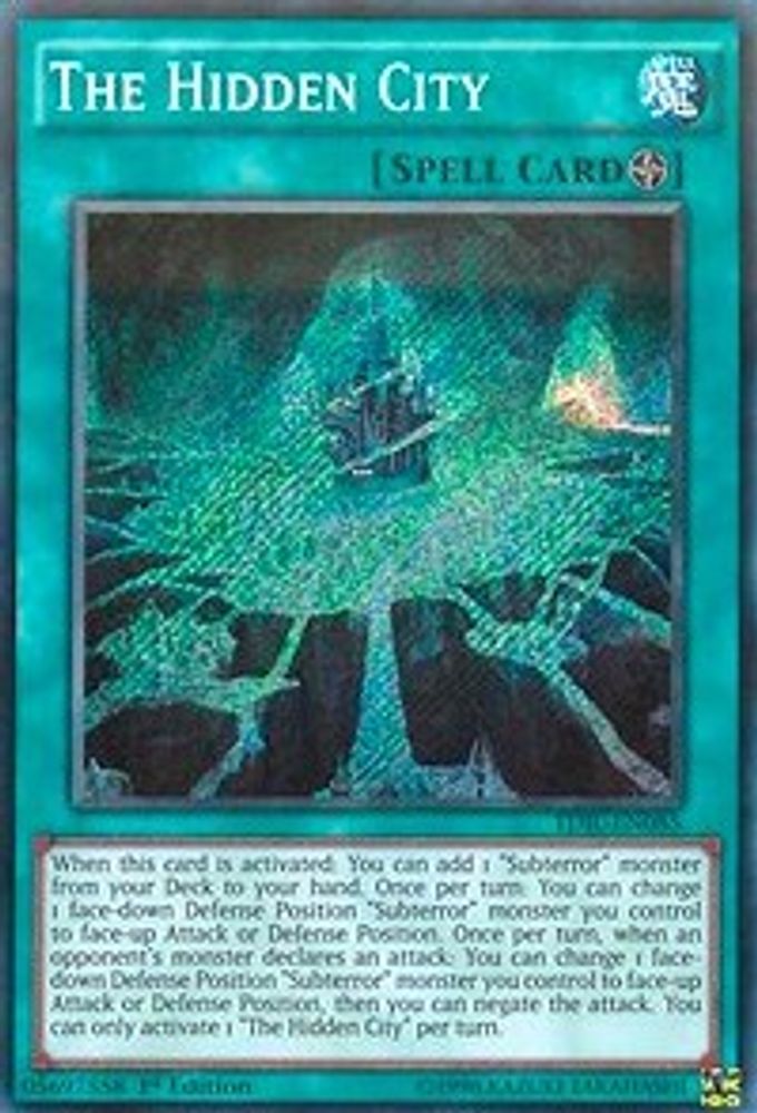 The Hidden City (TDIL-EN085) - Secret Rare