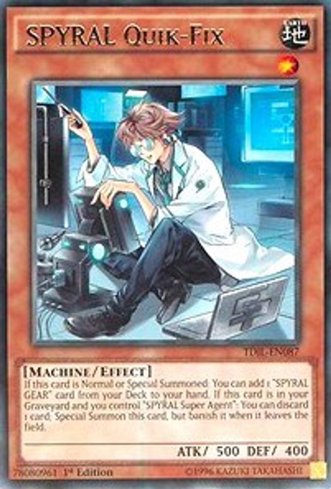 SPYRAL Quik-Fix (TDIL-EN087) - Rare