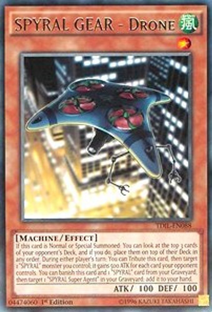 SPYRAL GEAR - Drone (TDIL-EN088) - Rare