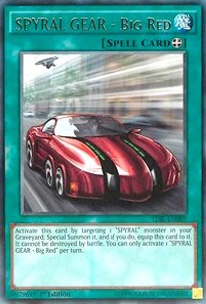 SPYRAL GEAR - Big Red (TDIL-EN089) - Rare