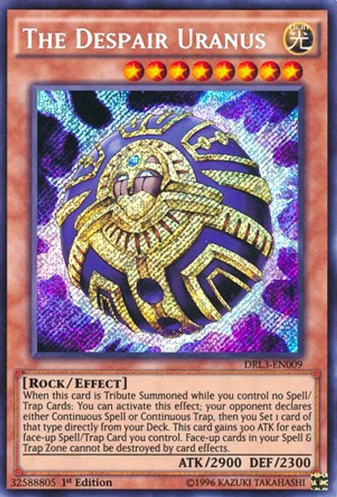 The Despair Uranus (DRL3-EN009) - Secret Rare