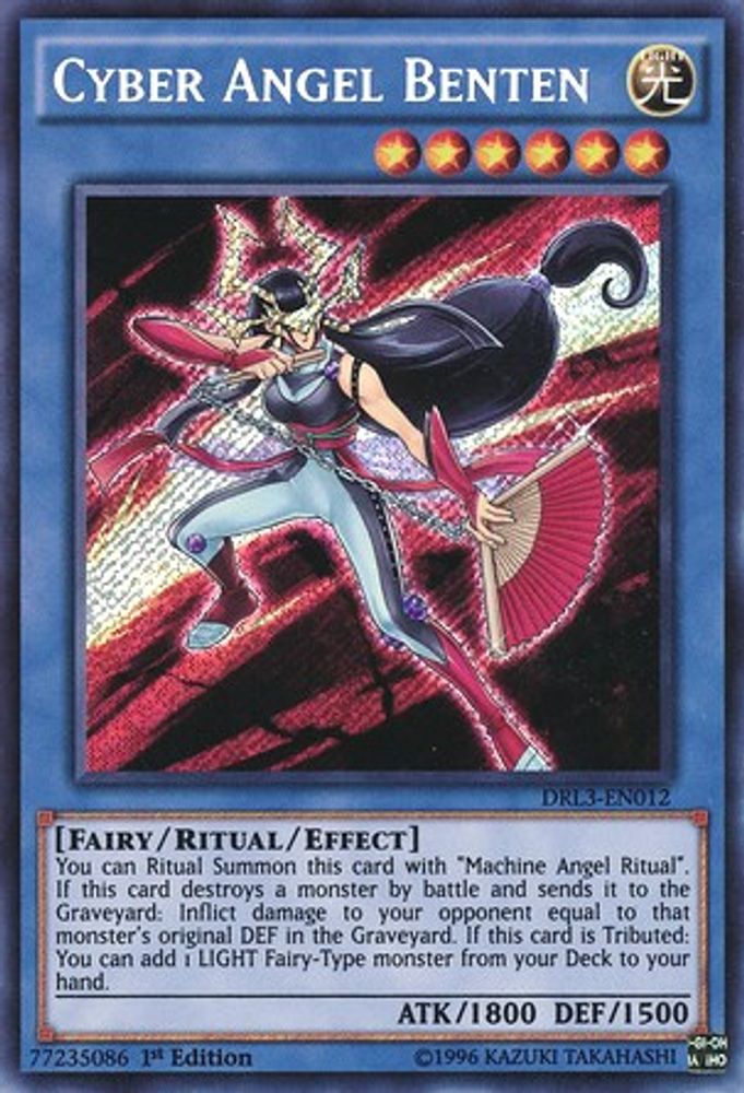 Cyber Angel Benten (DRL3-EN012) - Secret Rare