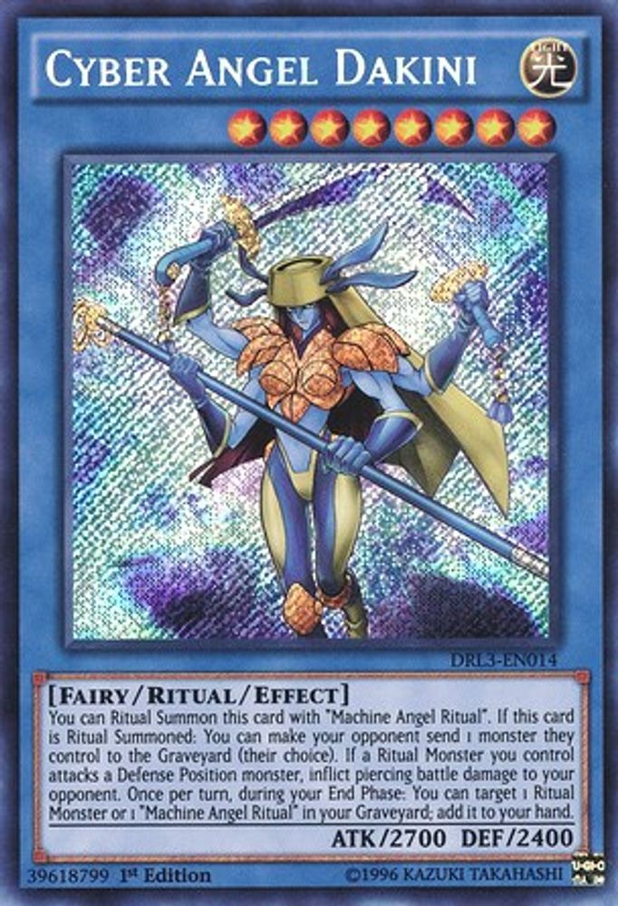 Cyber Angel Dakini (DRL3-EN014) - Secret Rare