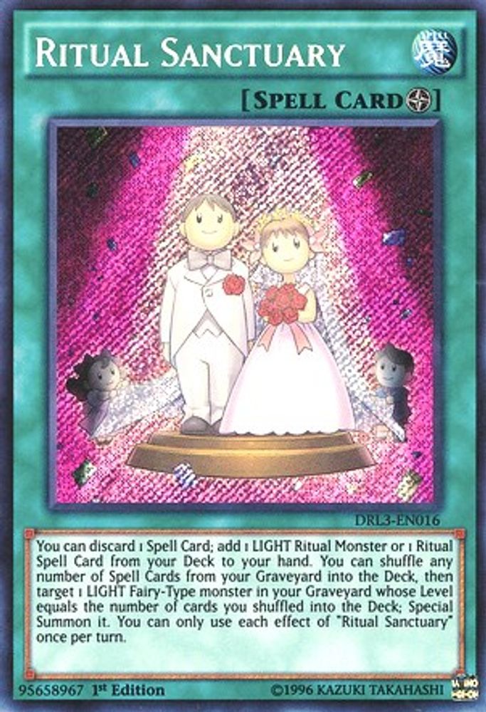 Ritual Sanctuary (DRL3-EN016) - Secret Rare