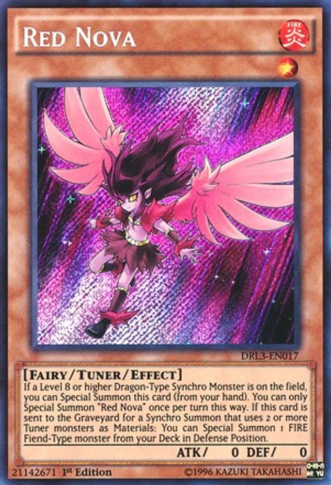 Red Nova (DRL3-EN017) - Secret Rare
